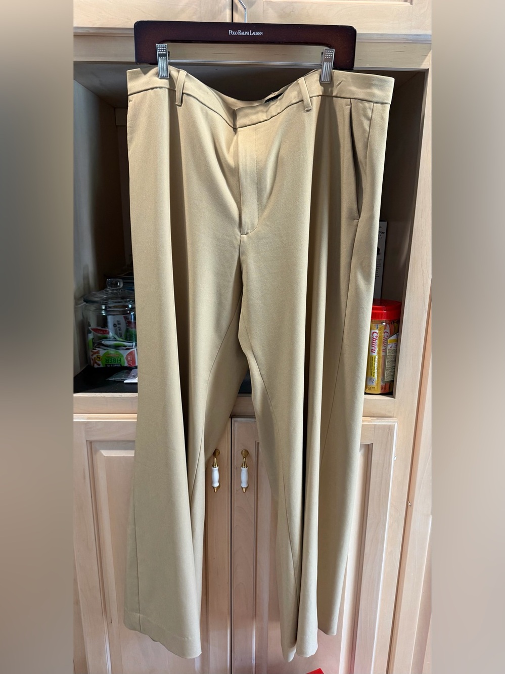 Banana Republic Sculpted Stretch Trousers in Khaki 18